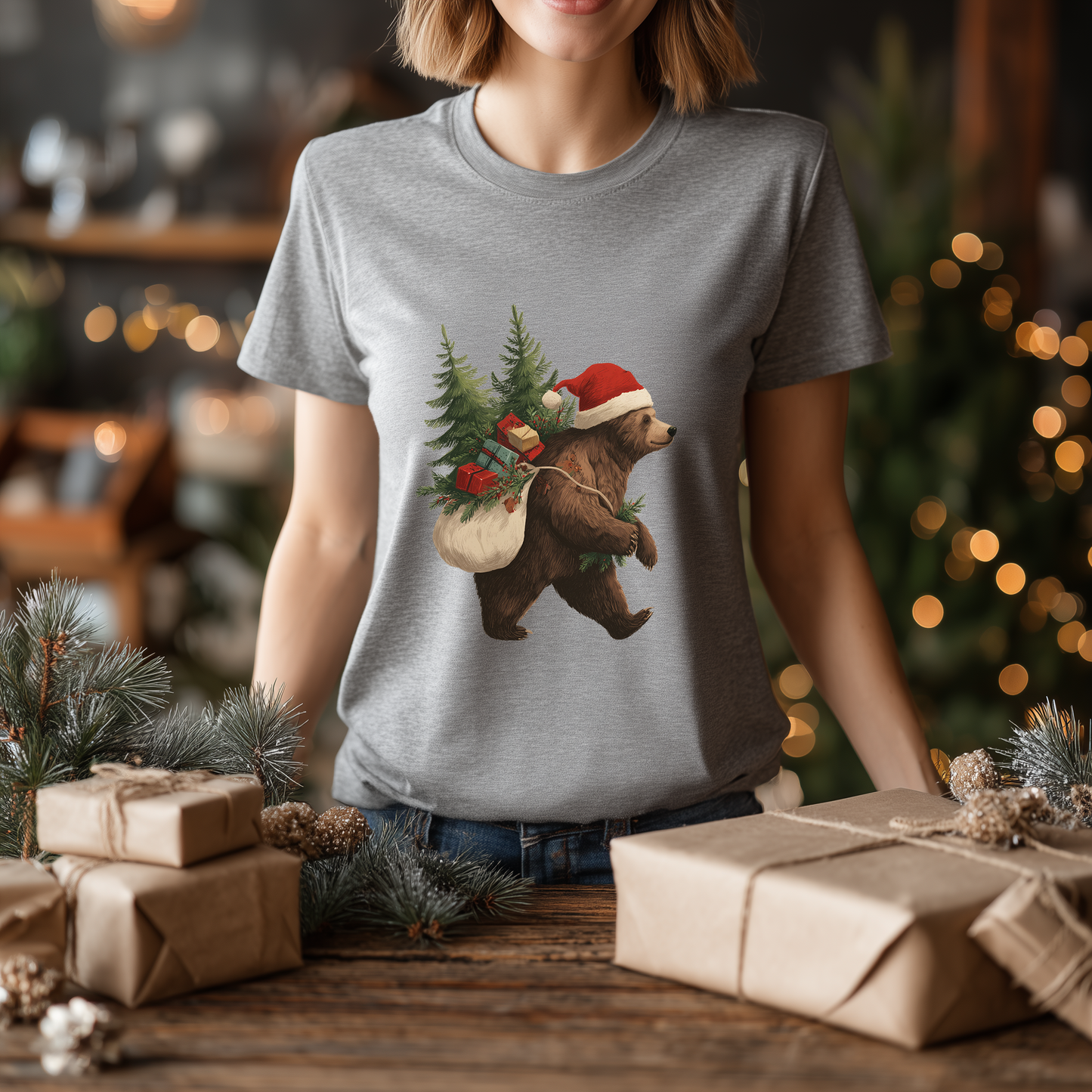 Bear-y Merry Deliveries T-Shirt