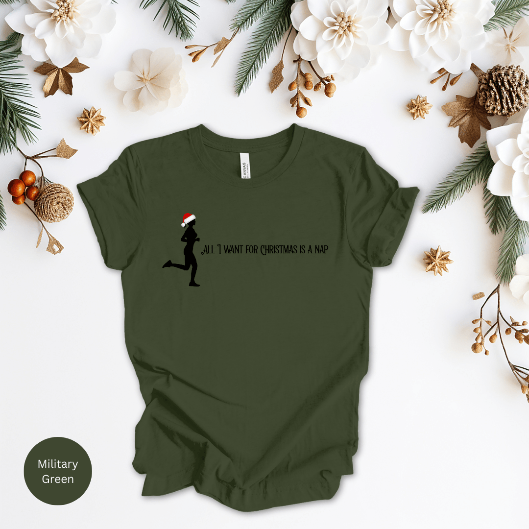 All I Want For Christmas Is A Nap T-Shirt