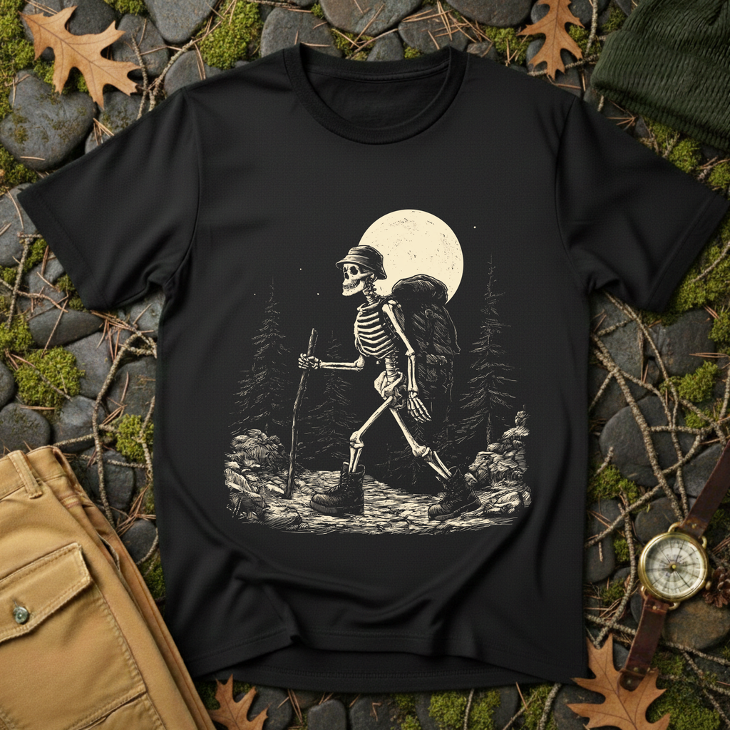 Skeleton Hiker T-Shirt