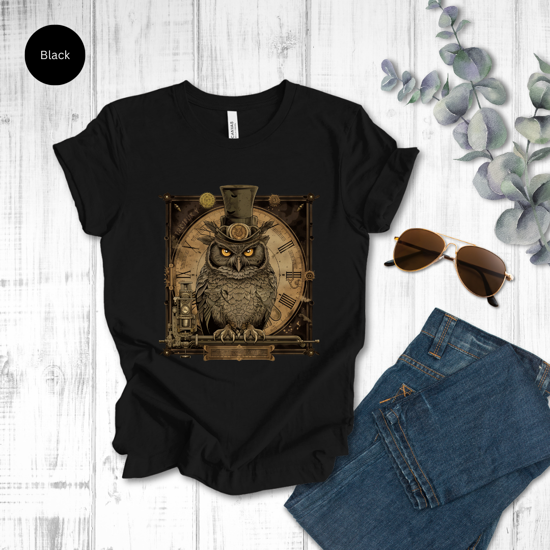 Owl Of Time T-Shirt