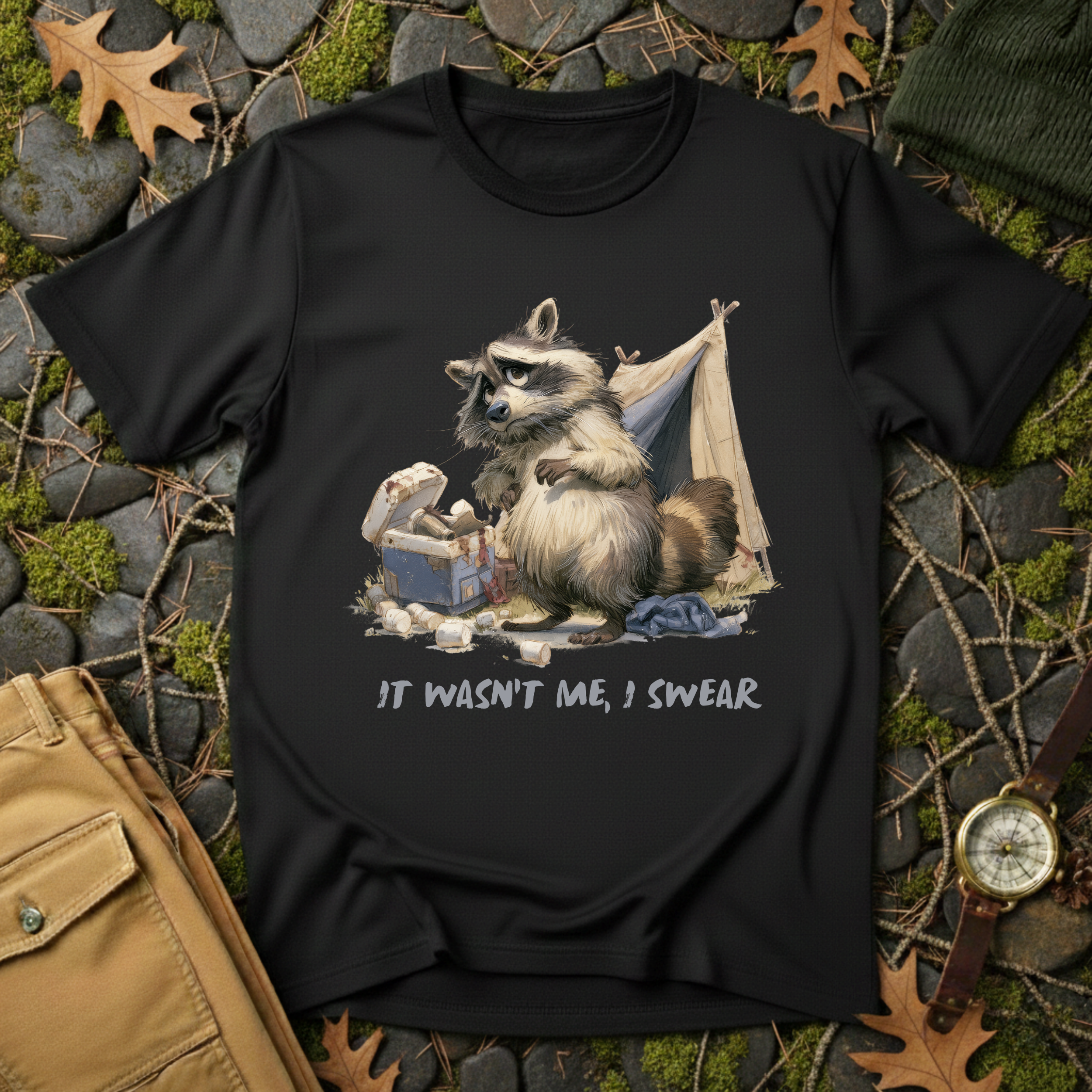 Swear Raccoon T-Shirt