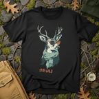 Stay Wild Deer Graphic T-Shirt