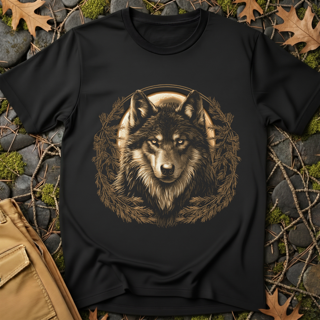 Timber Wolf Full Moon T-Shirt