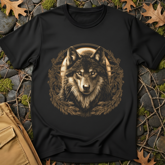 Timber Wolf Full Moon T-Shirt