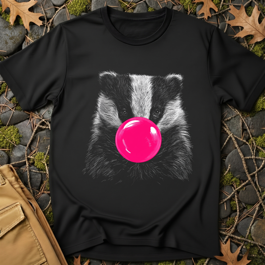 Bubblegum Badger T-Shirt