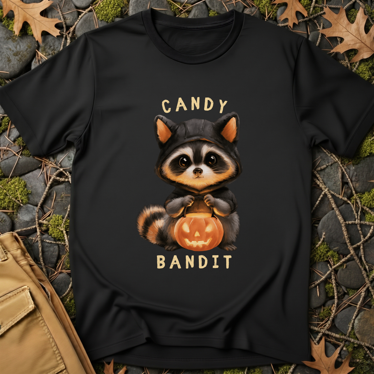 Candy Bandit Raccoon T-Shirt