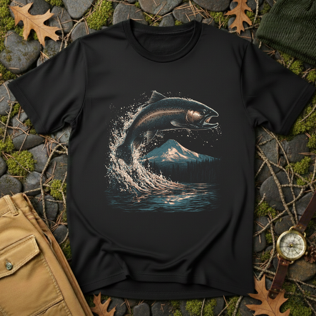 Leaping Salmon T-Shirt