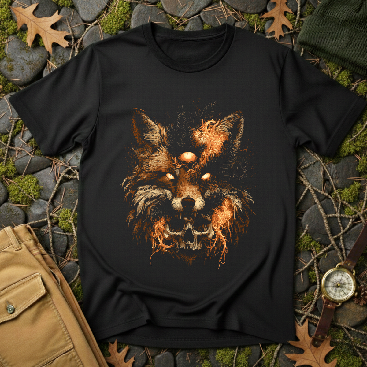Three-Eyed Mystic Fox T-Shirt