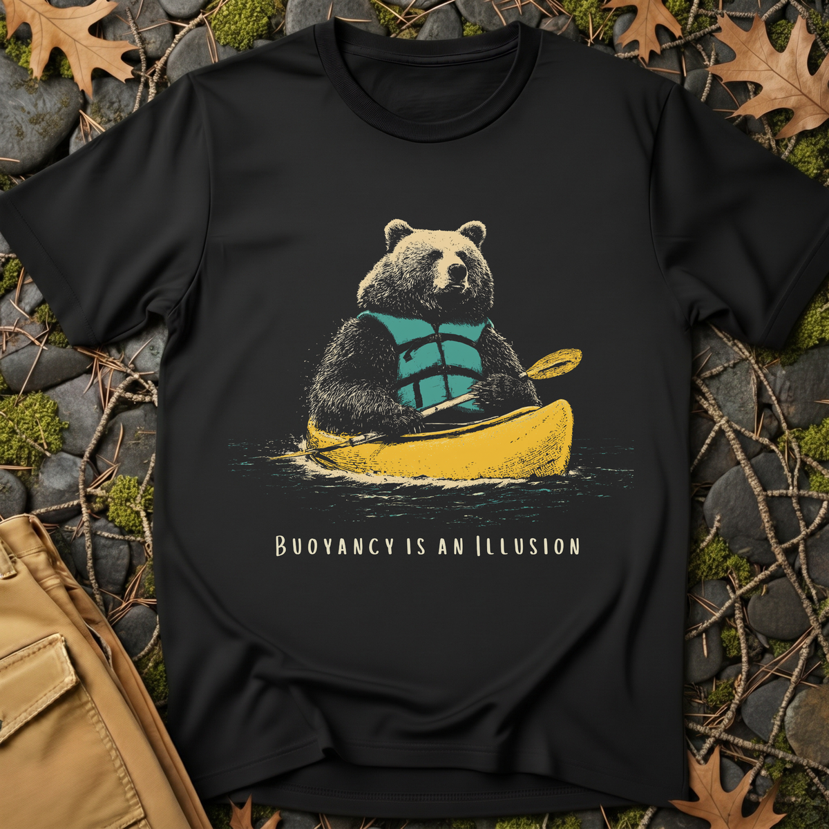 Kayaking Bear T-Shirt