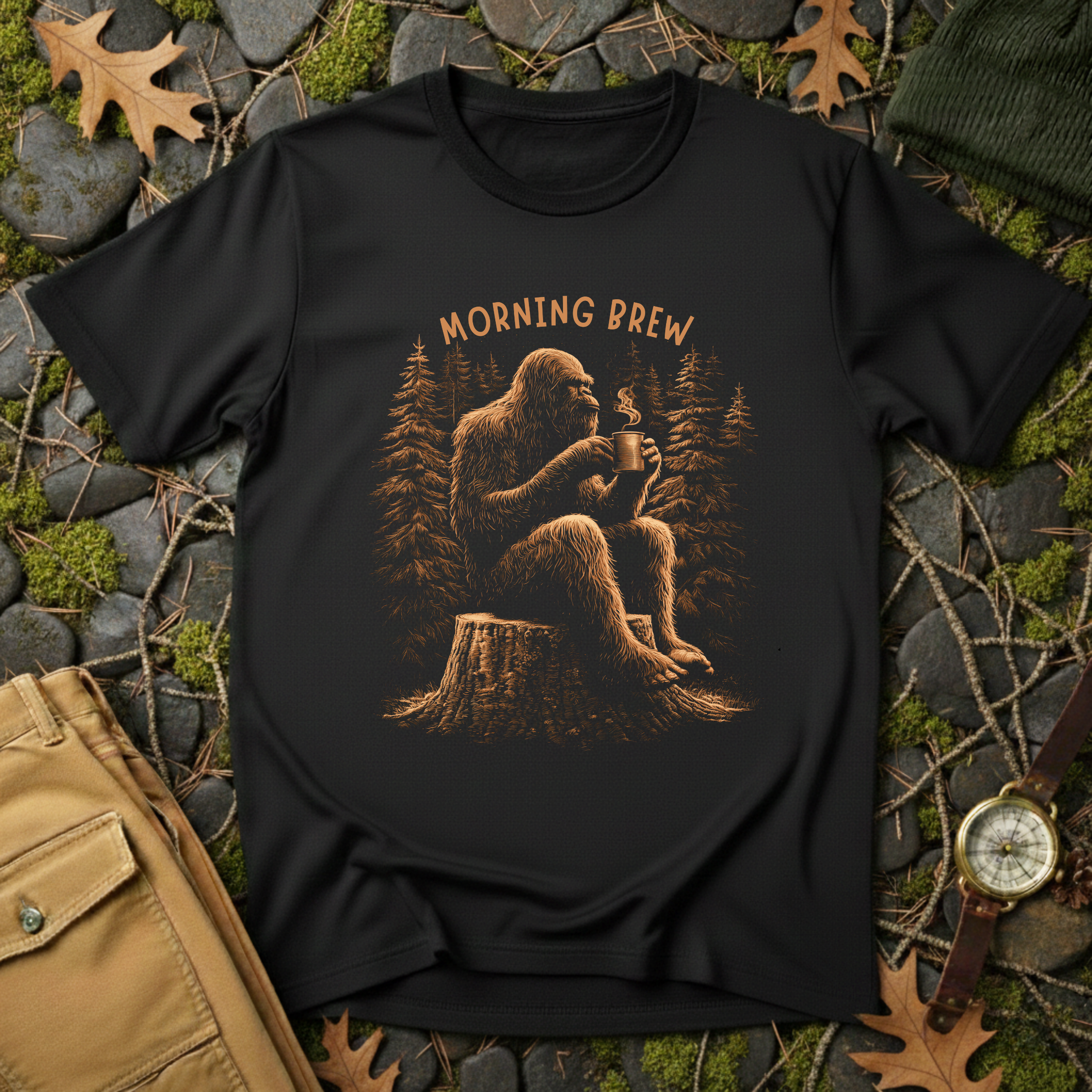 Bigfoot Morning Brew T-Shirt