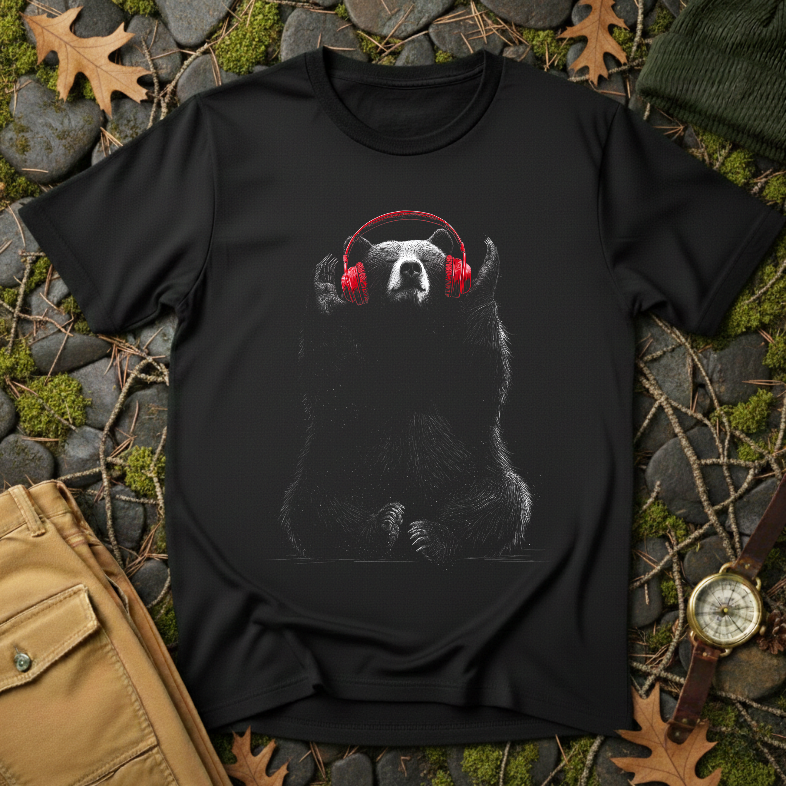 Grooving Bear T-Shirt