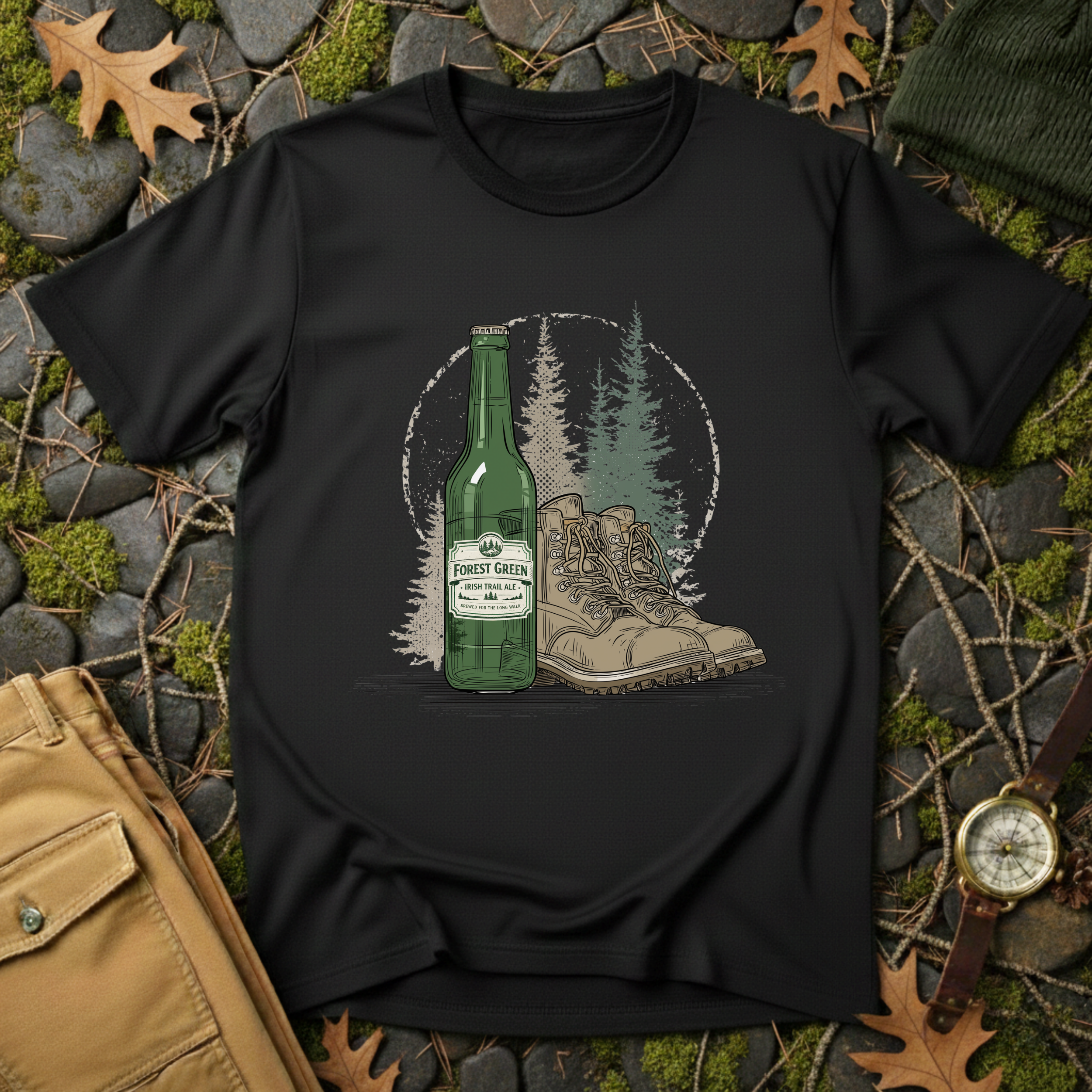 Forest Green – Irish Trail Ale T-Shirt
