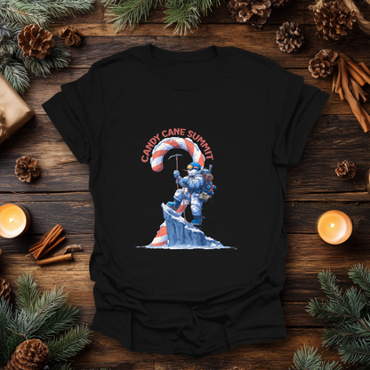 Candy Cane Summit Christmas T-Shirt