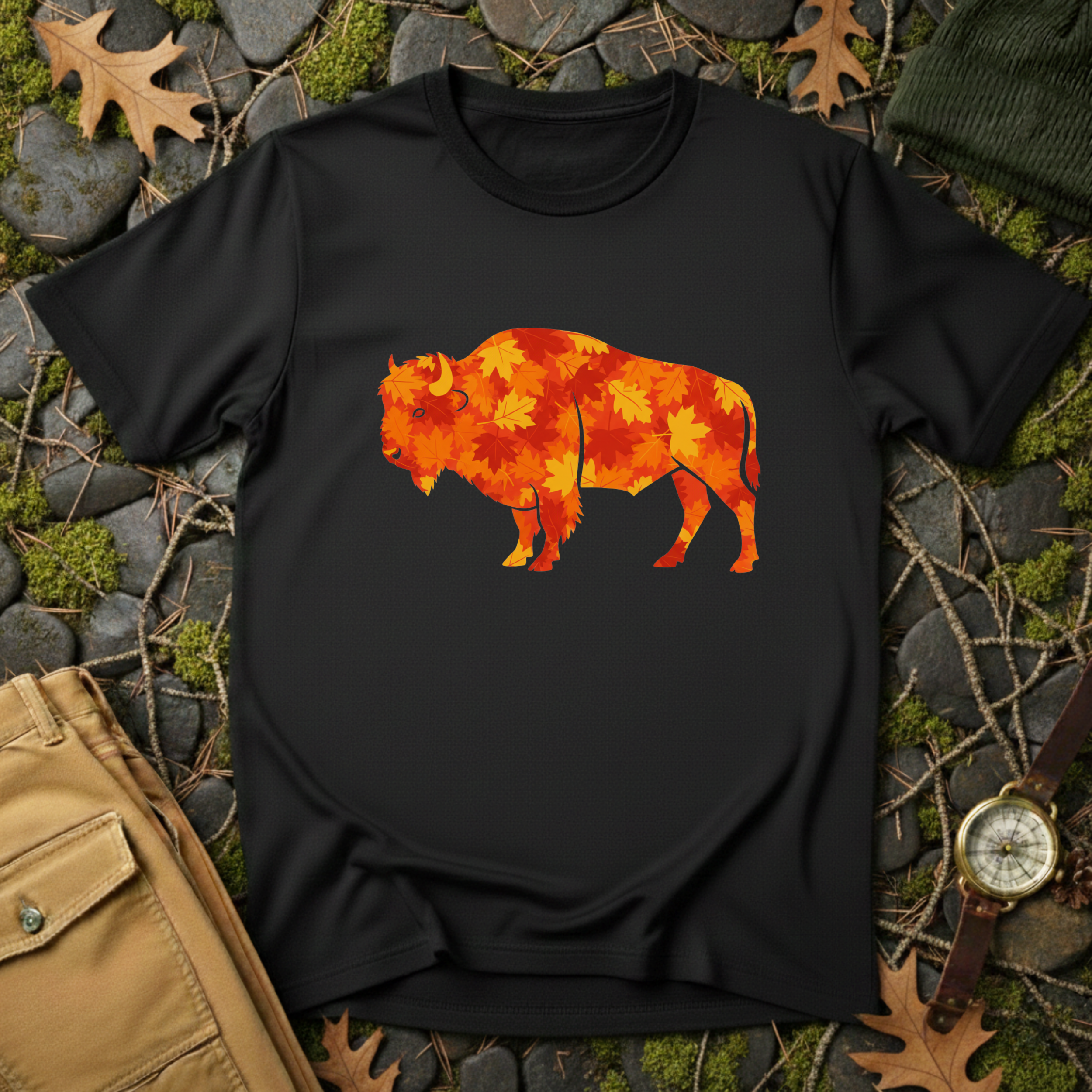 Fall Buffalo T-Shirt