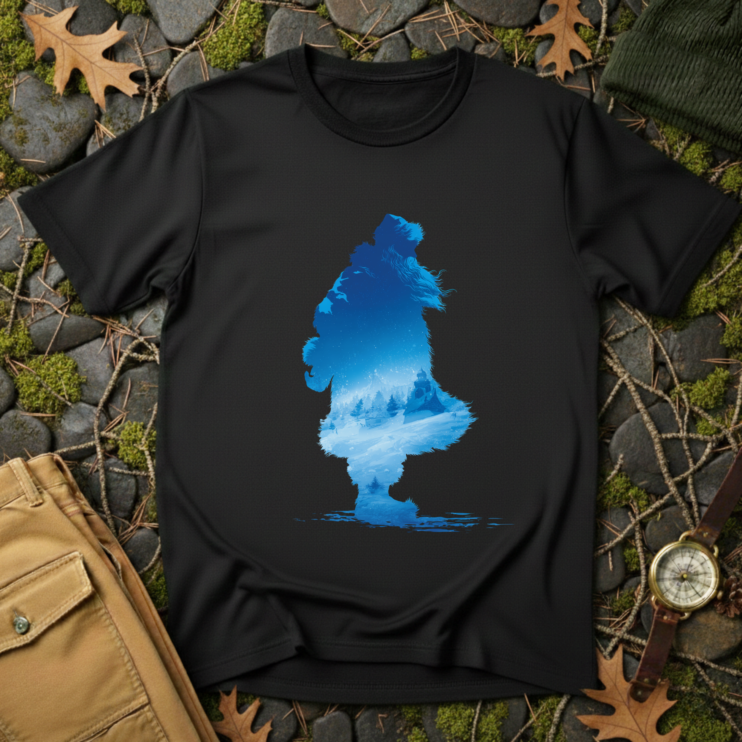 Santa’s Silhouette T-Shirt
