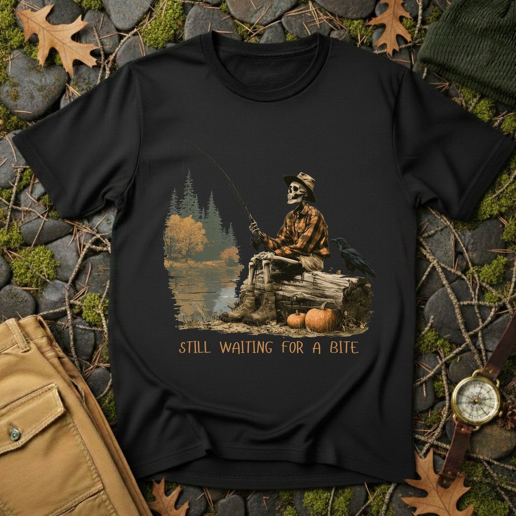 Fishing Skeleton T-Shirt
