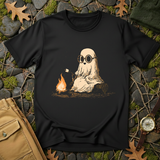 Cozy Campfire Ghost T-Shirt