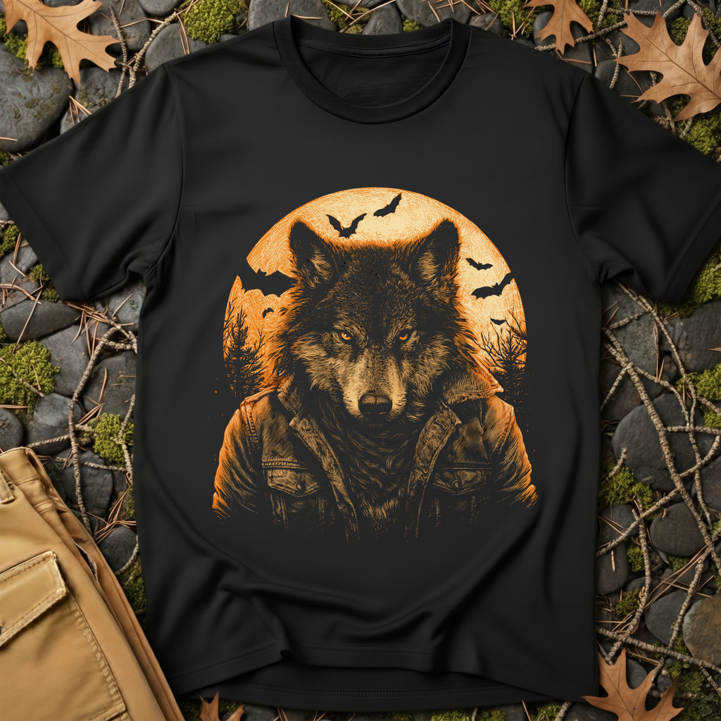 Full Moon Lone Wolf T-Shirt