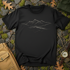 Mountain Line Art T-Shirt