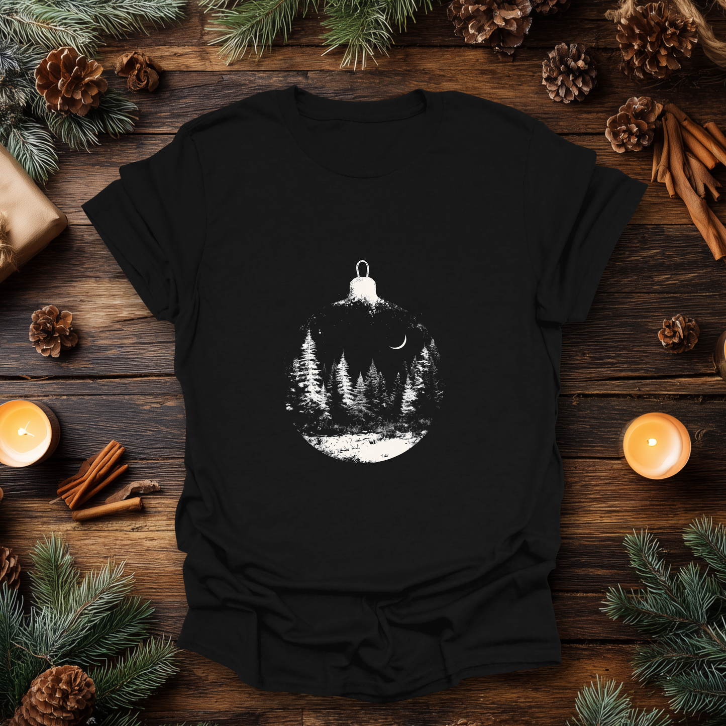 Moonlit Forest Ornament T-Shirt