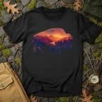 Sunset Bison T-Shirt