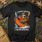 Paddle Faster Bear T-Shirt
