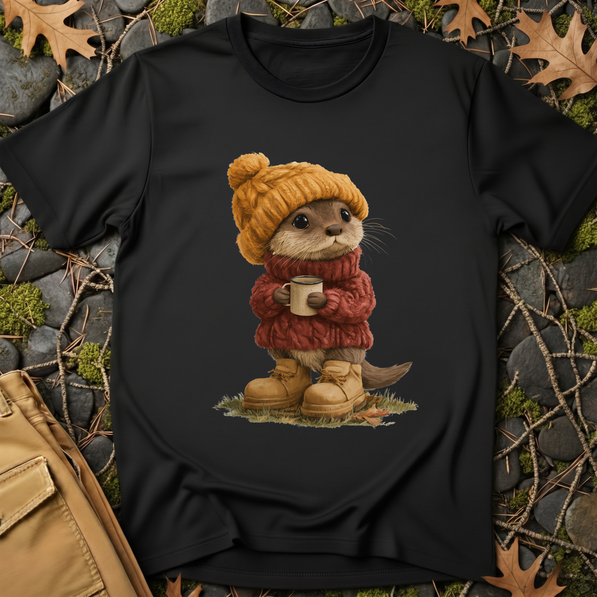 Cozy Camp Otter T-Shirt