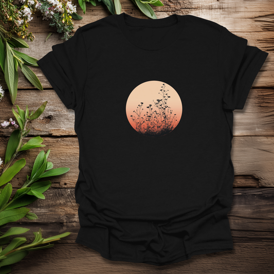 Quiet Bloom Sunset T-Shirt