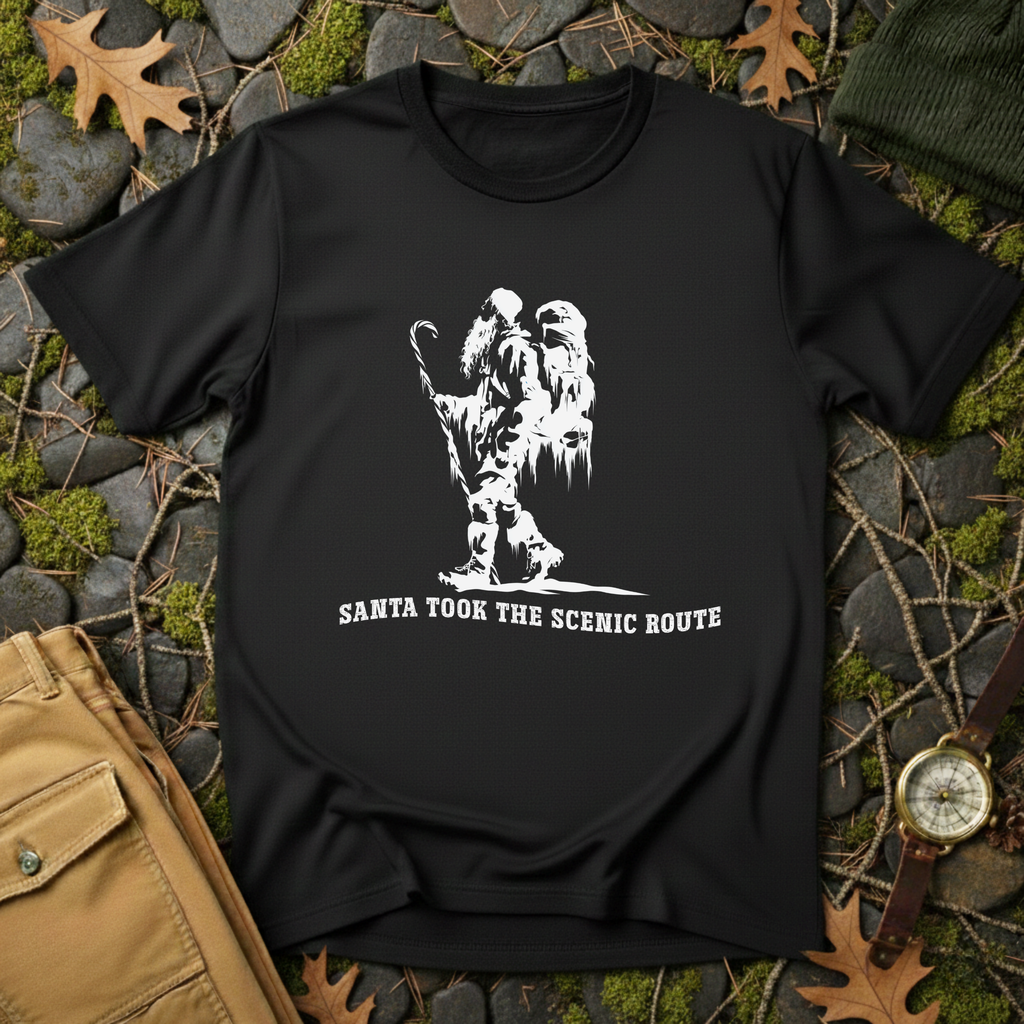 Santa Took the Scenic Route T-Shirt