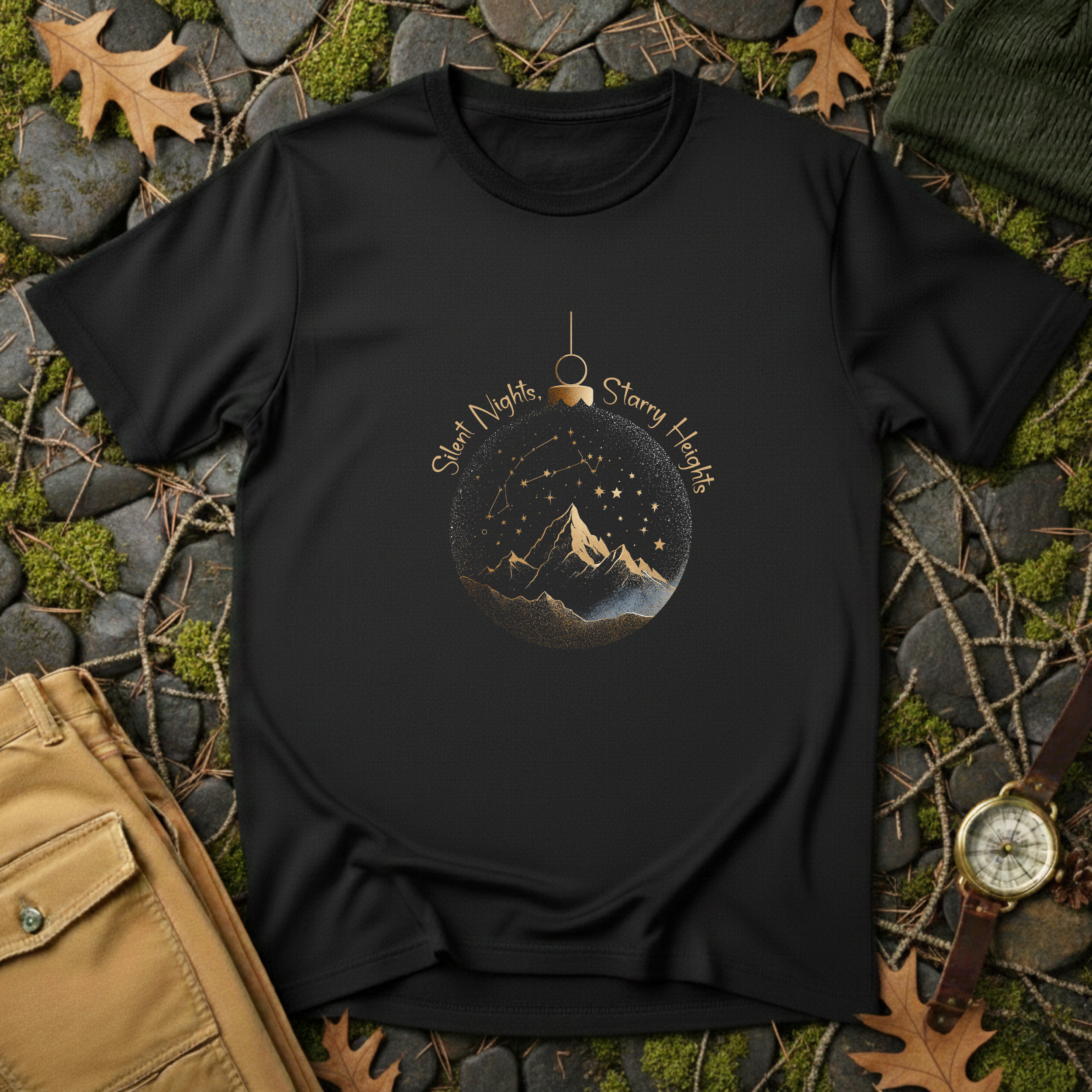 Silent Nights, Starry Heights T-Shirt