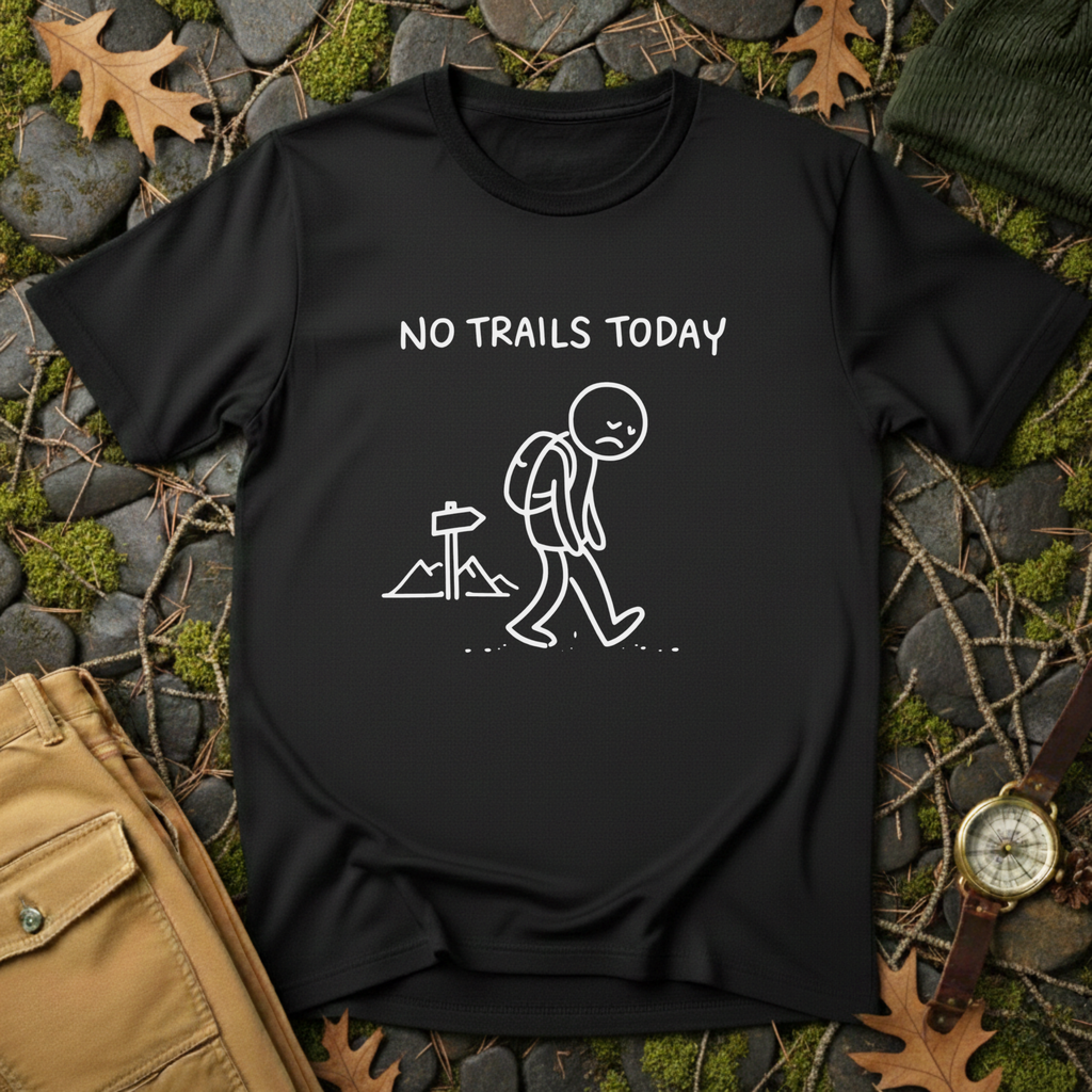 No Trails Today T-Shirt