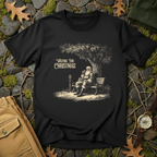 Waiting for Christmas – Vintage Santa T-Shirt