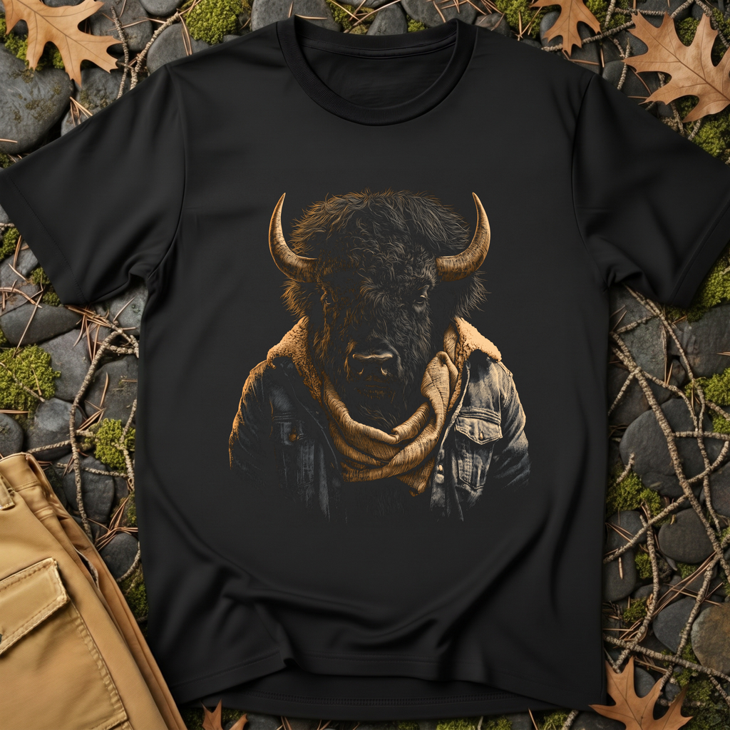 Rugged Bison Jacket T-Shirt