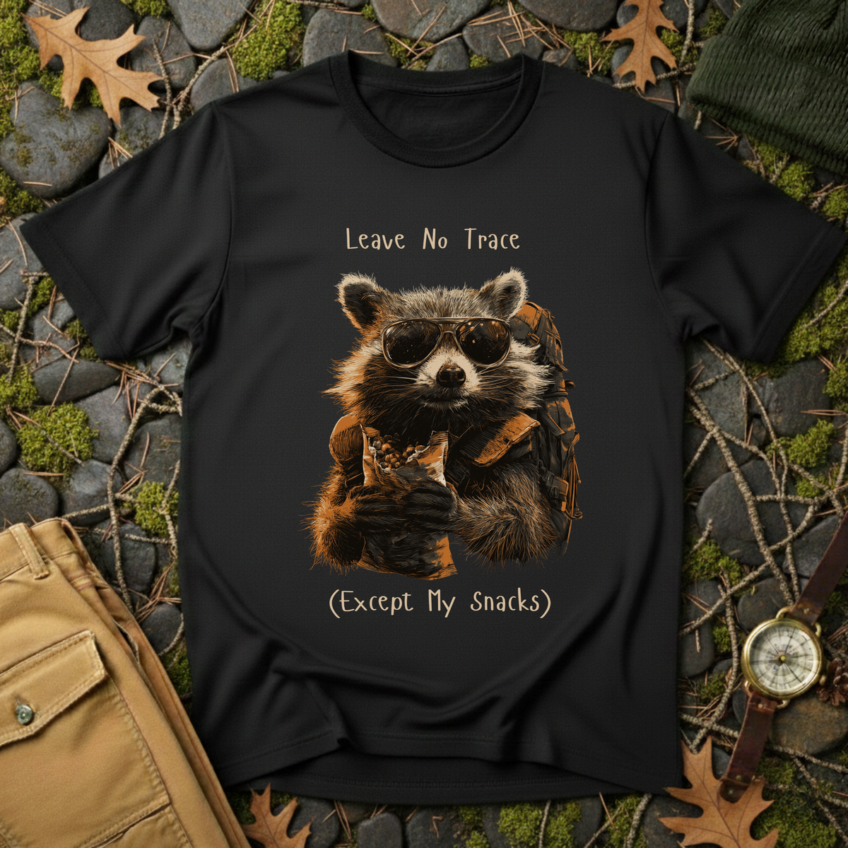 Leave No Trace Raccoon T-Shirt