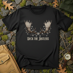 “Deck the Antlers” Christmas T-Shirt