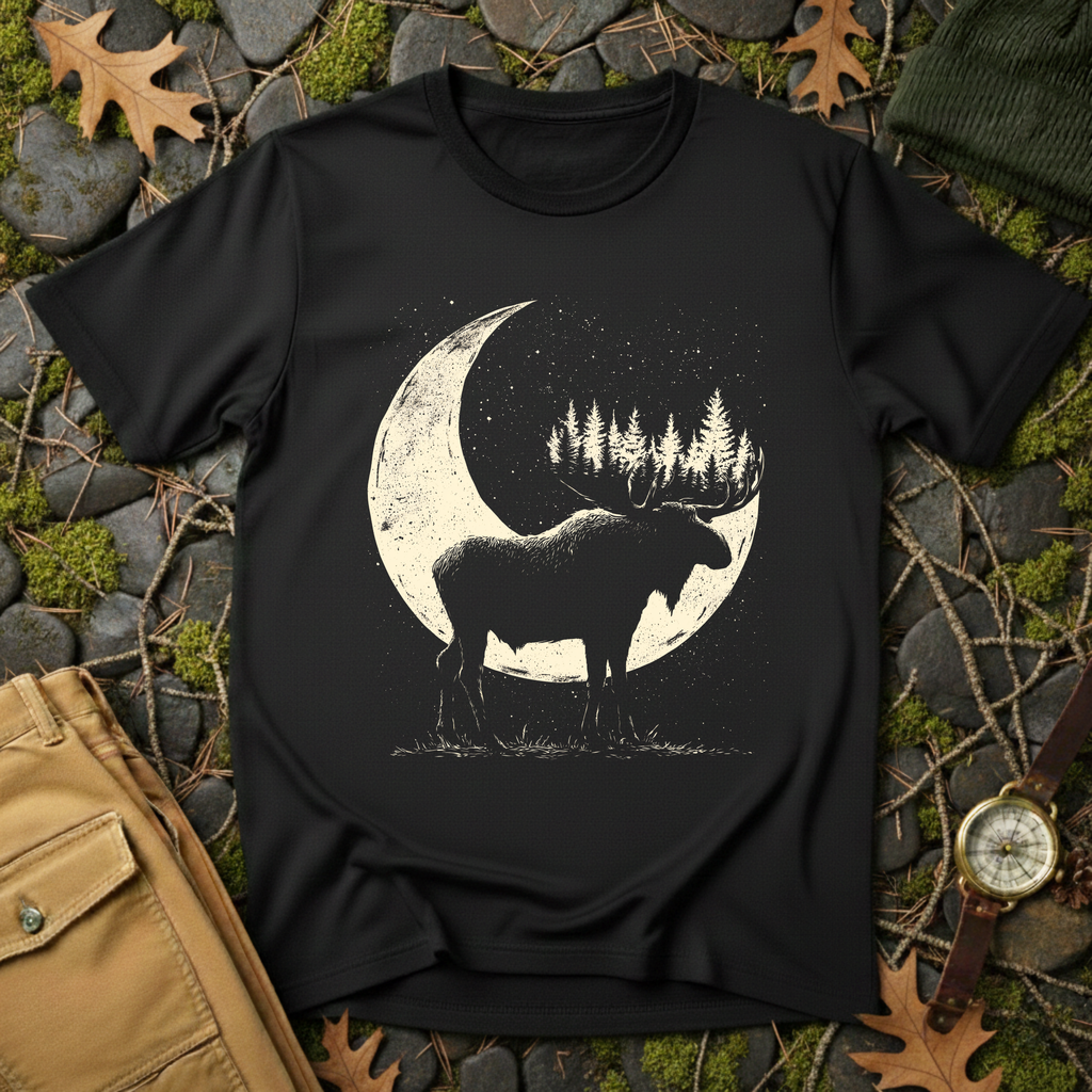 Moonlight Moose T-Shirt