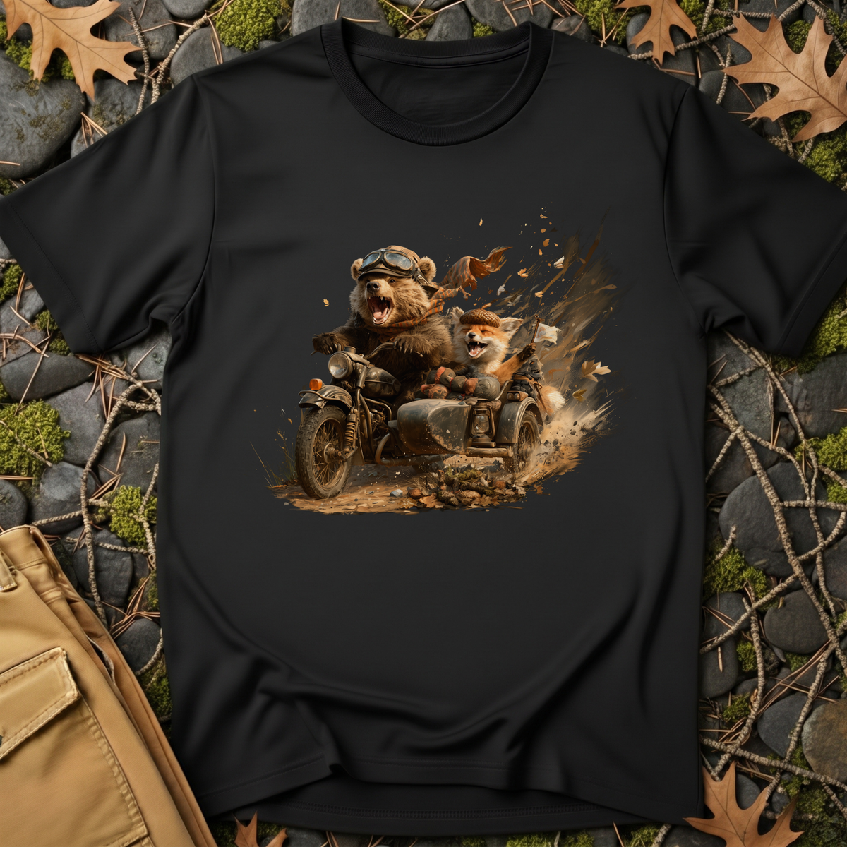 Bear & Fox Sidecar T-Shirt