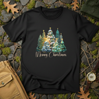 “Merry Christmas” Forest Tree T-Shirt