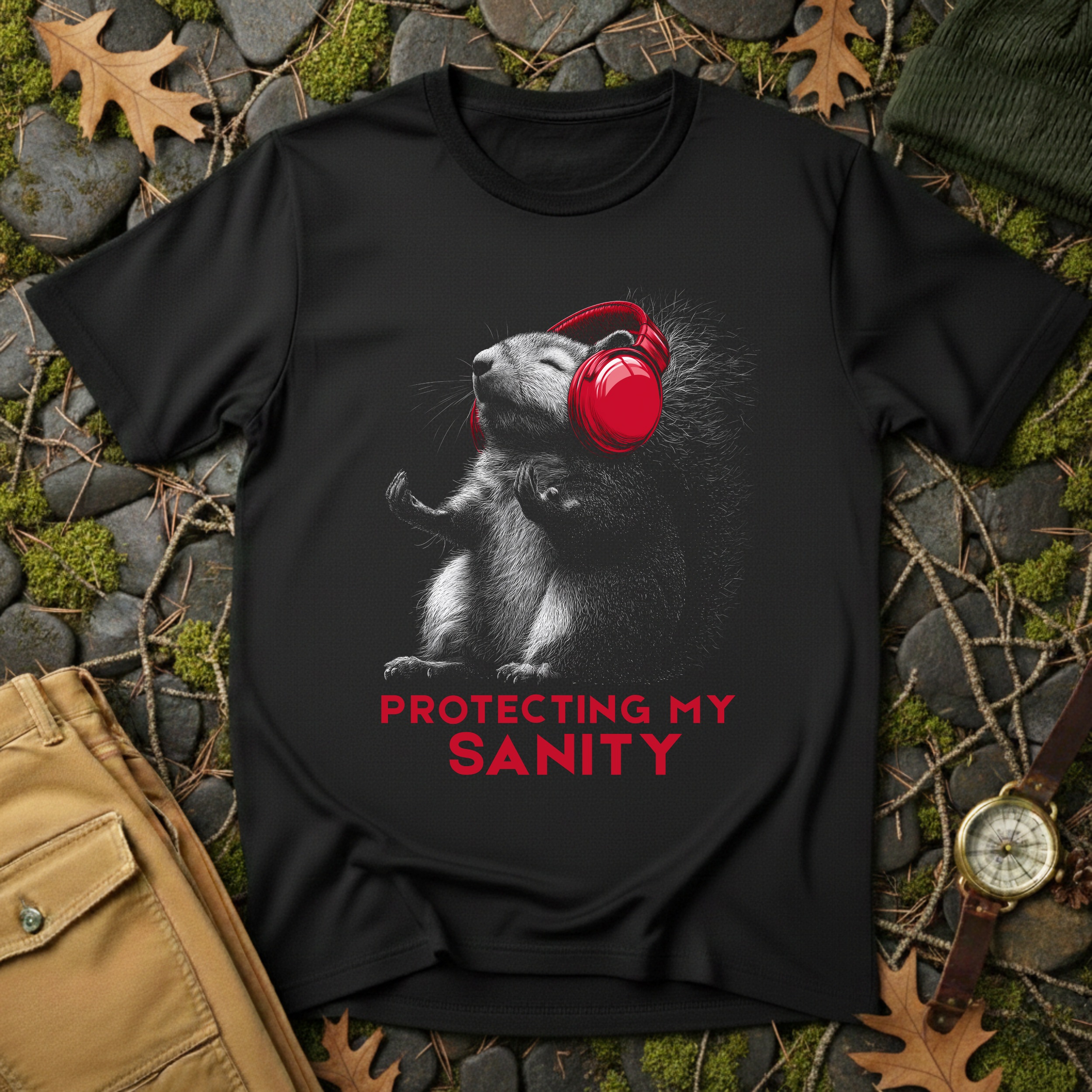 Sanity Squirrel T-Shirt