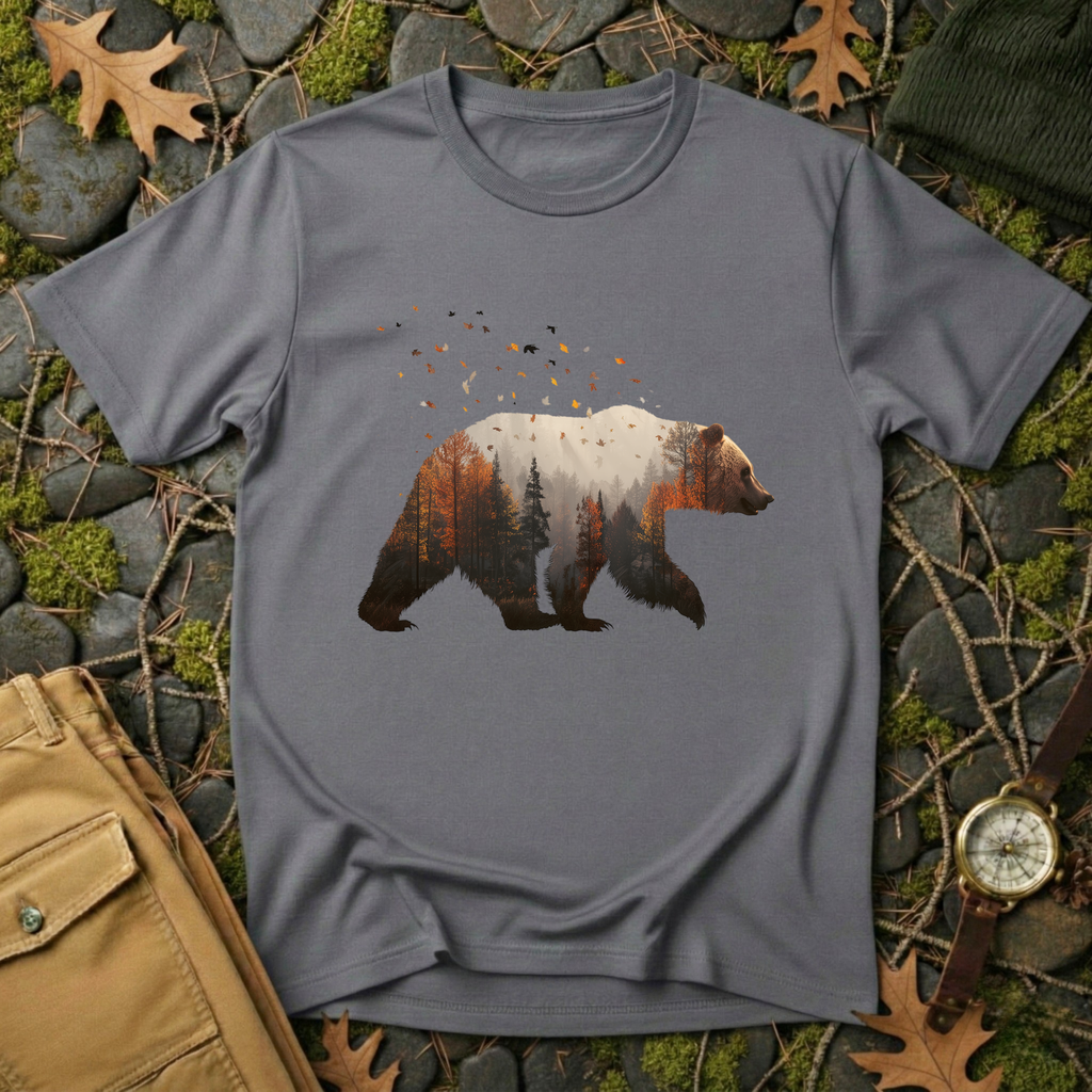 Autumn Breeze Bear T-Shirt