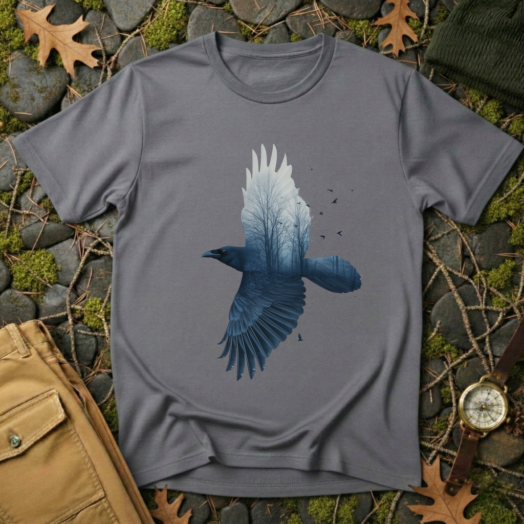 Shadow Flight Crow T-Shirt