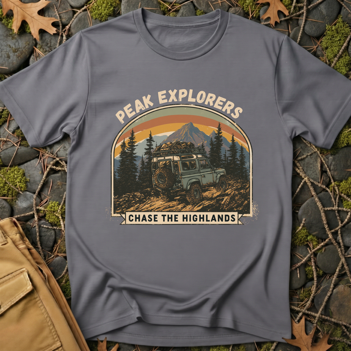 Peak Explorers Land Rover T-Shirt