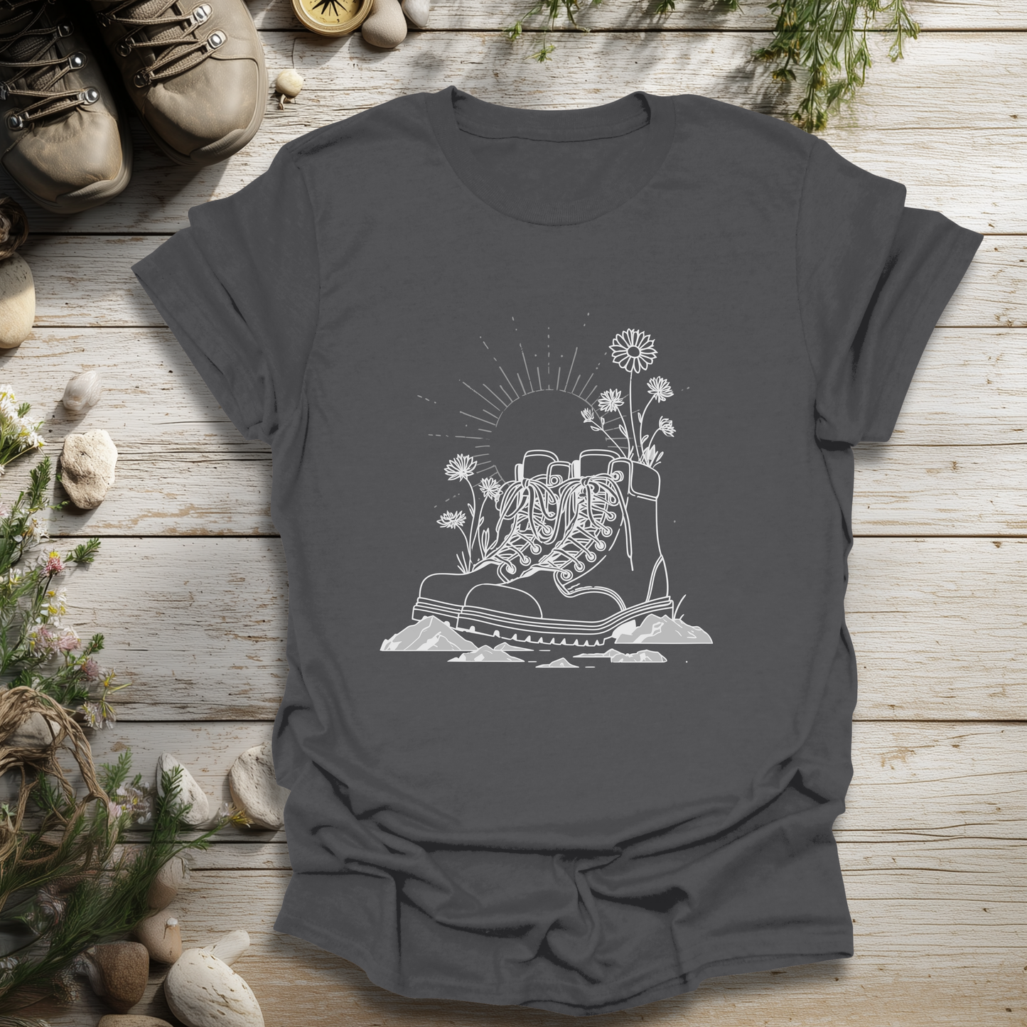 Sunrise Trail Boots T-Shirt