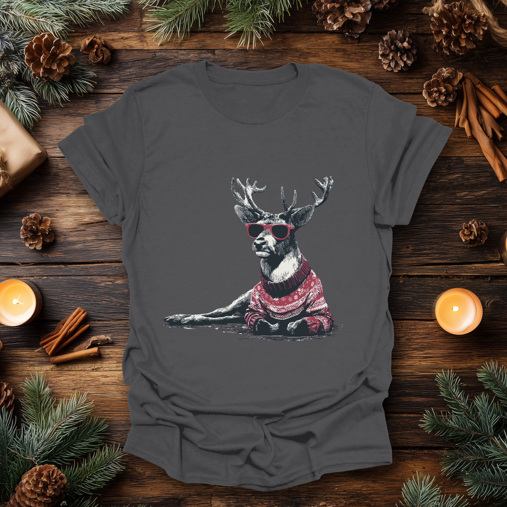 Sleighin’ It Reindeer T-Shirt