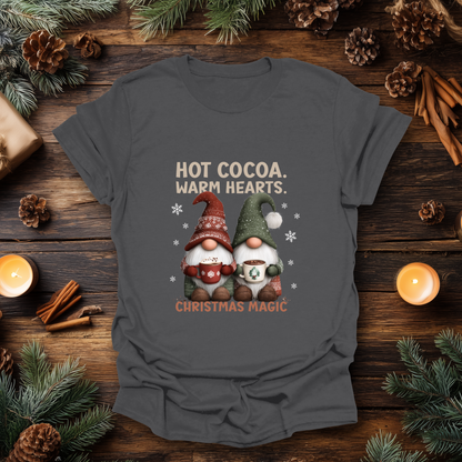 Hot Cocoa Christmas Gnome T-Shirt