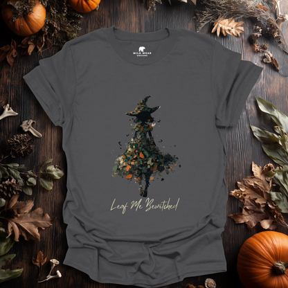 Leaf Me Bewitched Witch T-Shirt