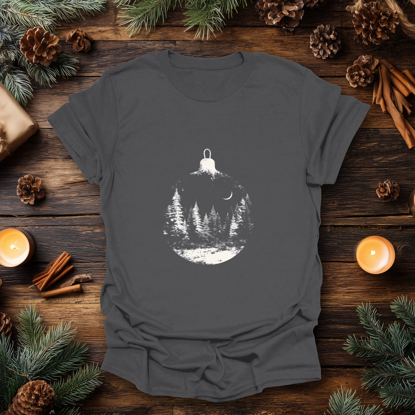 Moonlit Forest Ornament T-Shirt