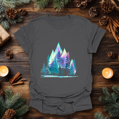 Aurora Peaks Forest T-Shirt