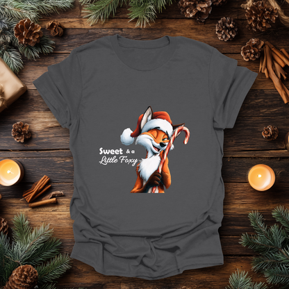 Sweet & a Little Foxy Christmas T-Shirt