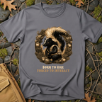 Born to Hike Skunk T-Shirt